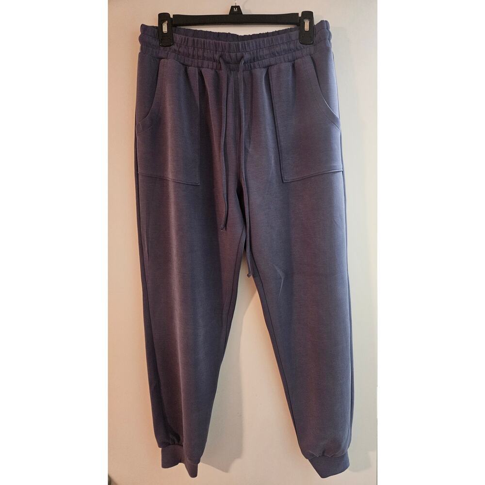 NWT $88 Thrive Société Patch Pocket Joggers In Indigo Size M - Picture 4 of 8